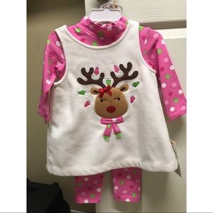 Baby Girl Christmas Set